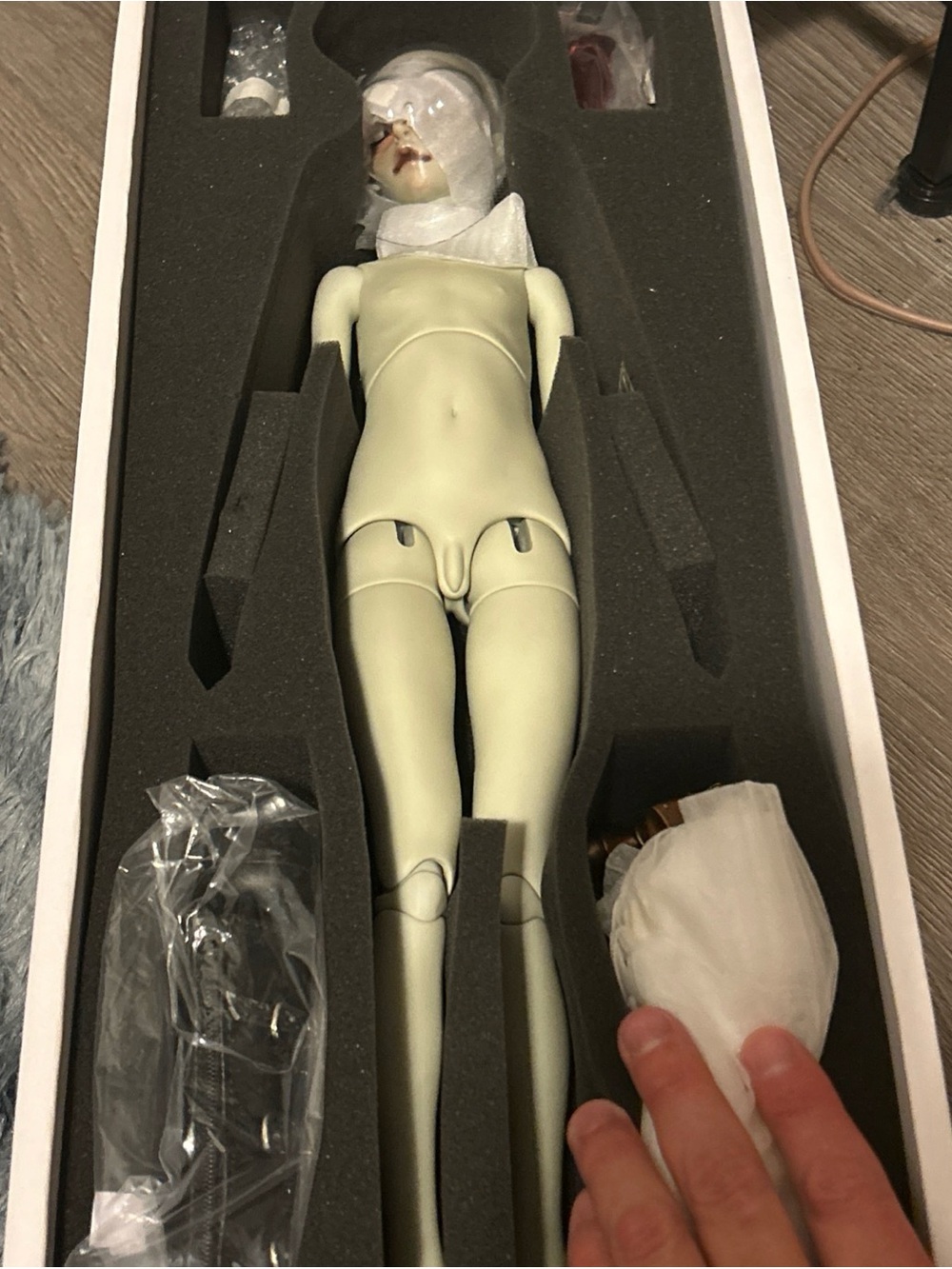 DollZone Ivan BJD 1/4 MSD Fullset NIB Official Faceup Pale Skin Authentic